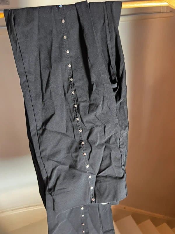 Bershka bershka flared party trousers