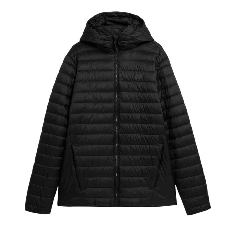4F 4F Men's Synthetic Padded Jacket in Black
