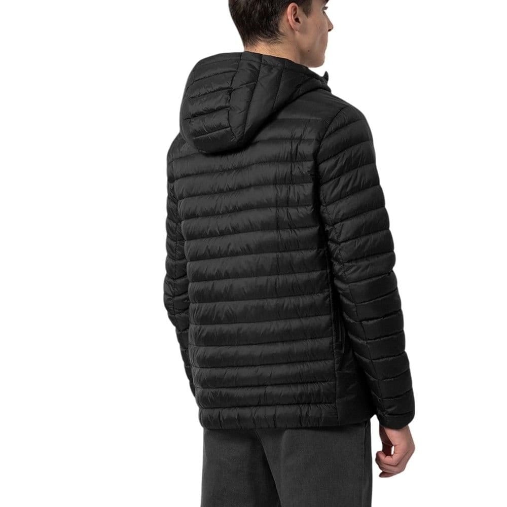 4F 4F Men's Synthetic Padded Jacket in Black - 4