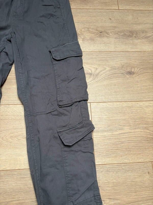 Bershka Grey cargo pants