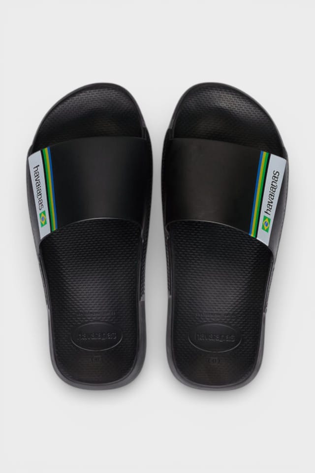 Havaianas Havaianas Men's Slides Brazil Black - 2