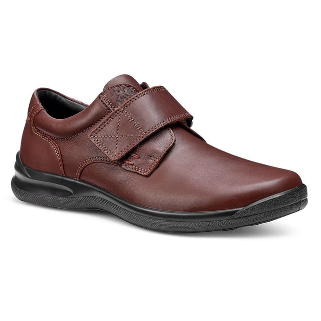 Hotter Hotter Men's 'Sedgwick II' Derby Shoe in Walnut - 2