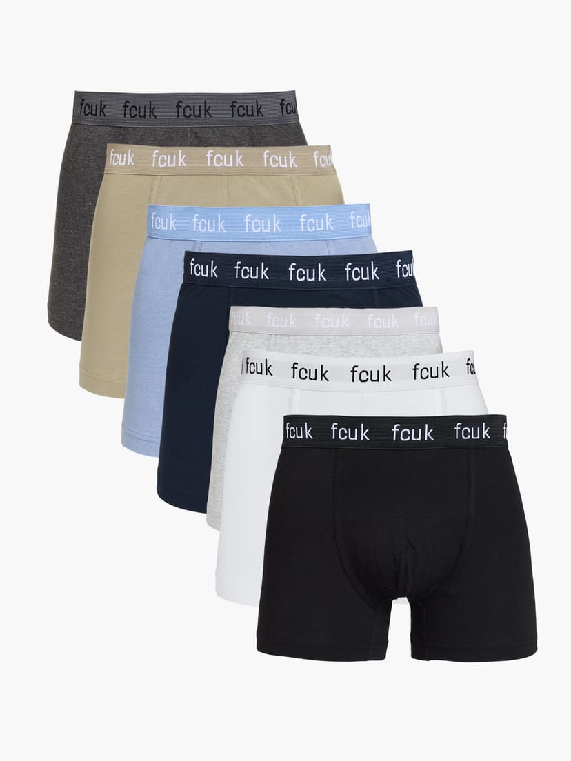 French Connection FCUK Boxers (7 Pack)r Fcuk14 - 1