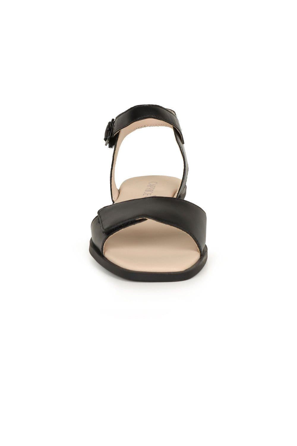Caprice Caprice Women's 'Reference' Flat Sandals in Black - 4