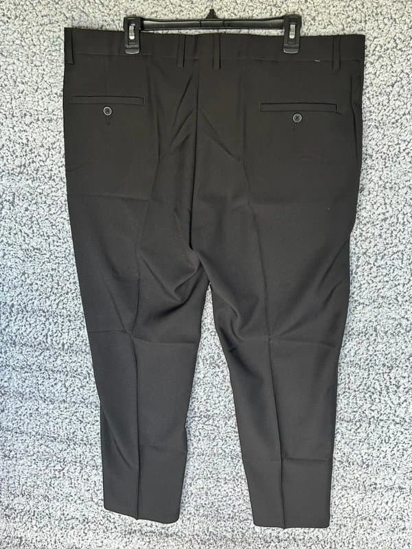 Kenneth Cole Kenneth Cole Dress Pants 40x29 Black Stretch Super Flex Waist NWT