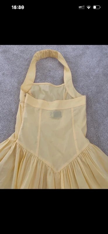 ASOS ASOS Women’s halter mini sundress in lemon - brand new with tags - 1