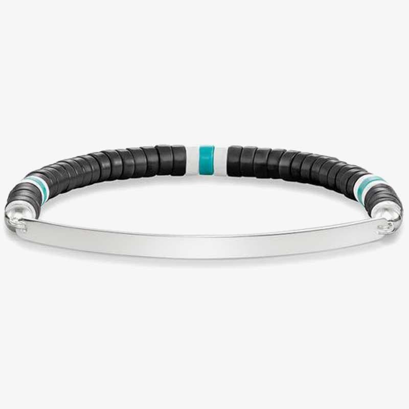 Thomas Sabo Thomas Sabo Black Obsidian Bead Bracelet LBA0092-885