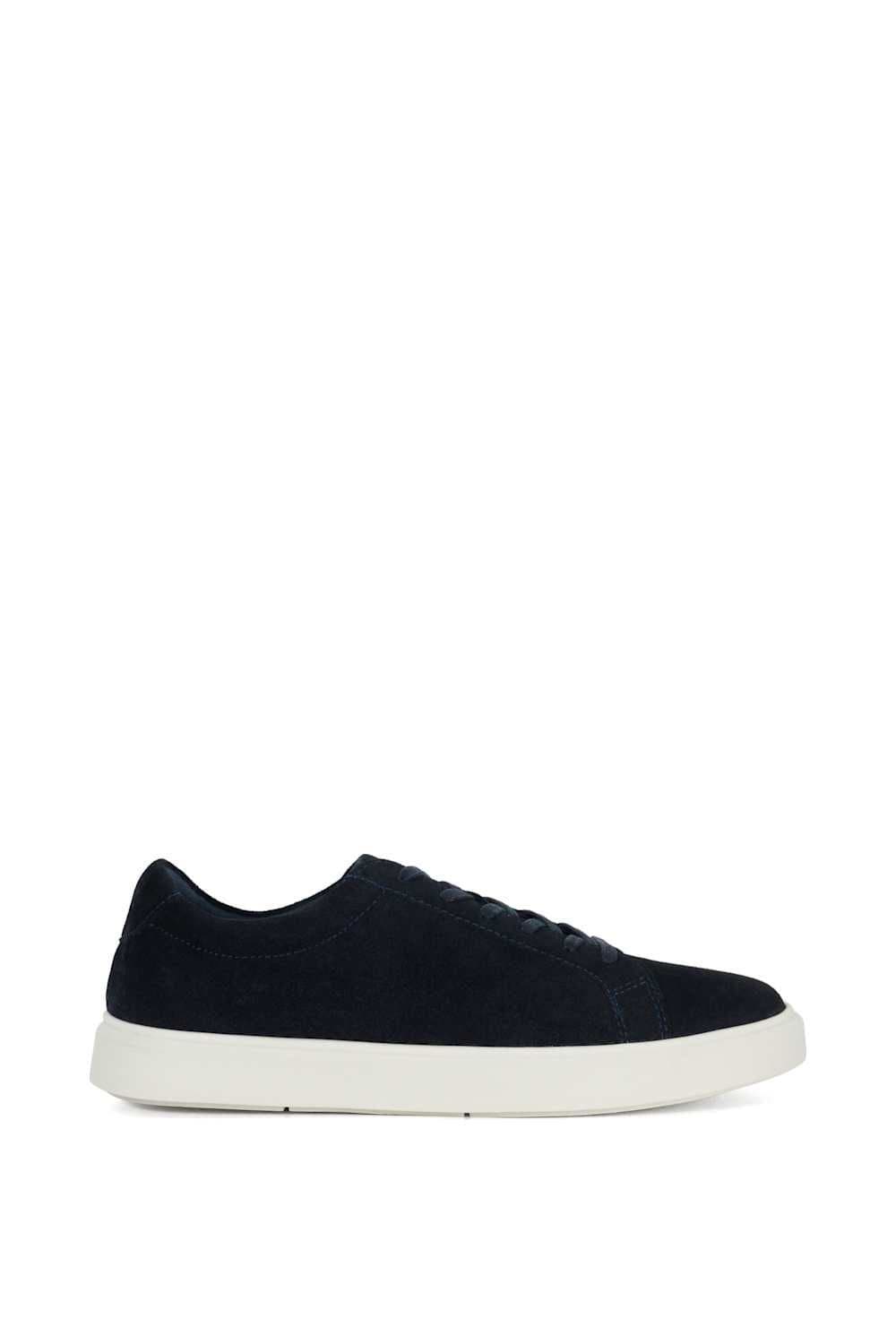 Dune London Dune London Men's 'Tais' Suede Trainers in Blue