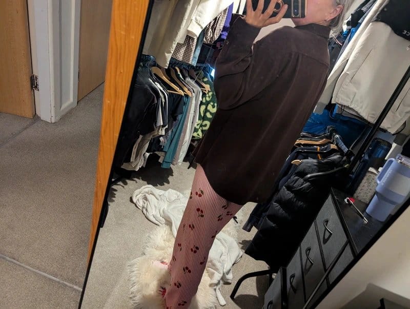 Primark Brown Cord Shirt Medium