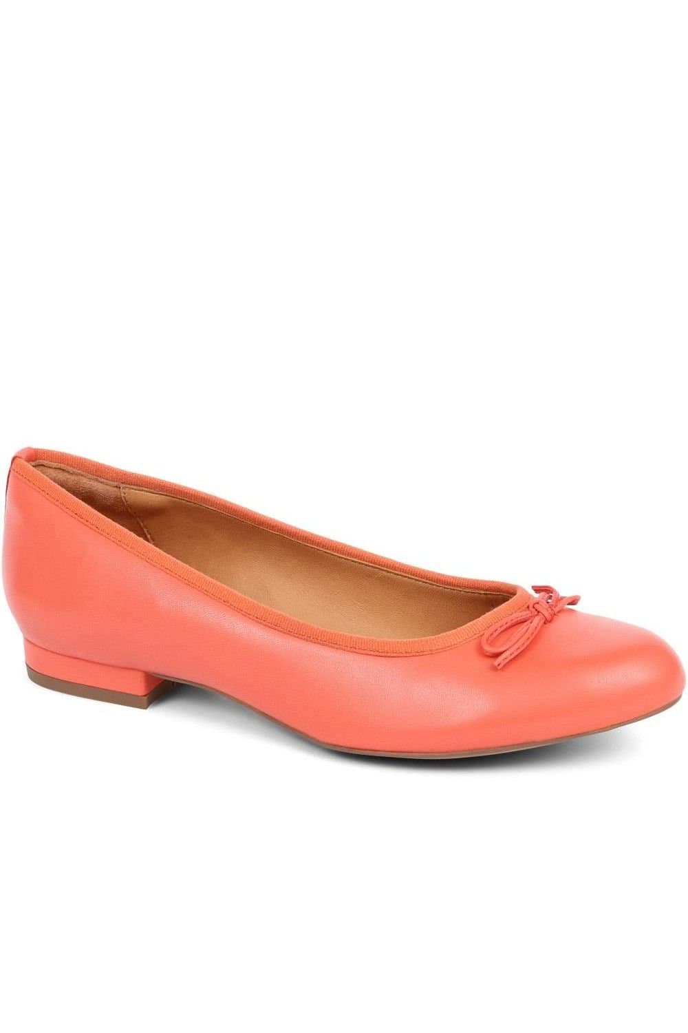 Jones Bootmaker Jones Bootmaker Coral Leather Ballet Flats