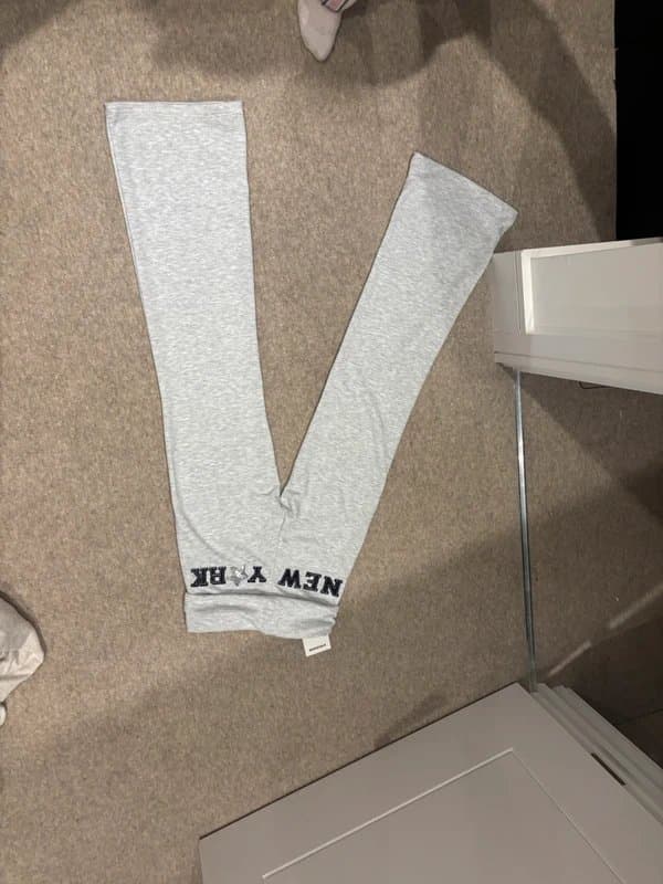 Bershka Bershka Fold-over flared leggings