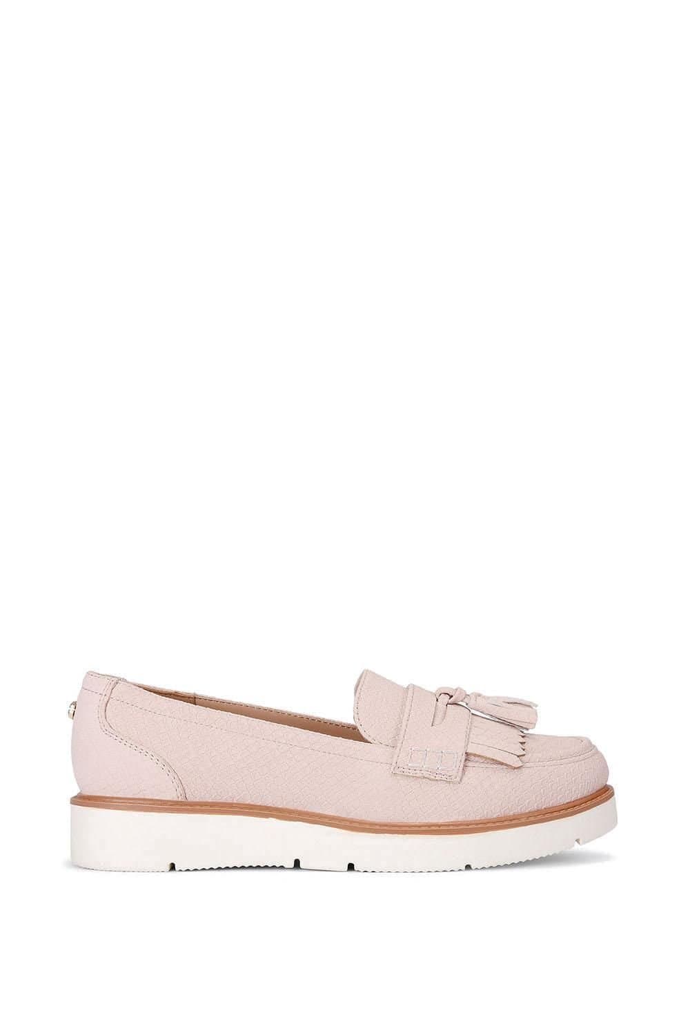 Carvela Carvela Women's 'Sky Tassel' Fabric Flats in Pink