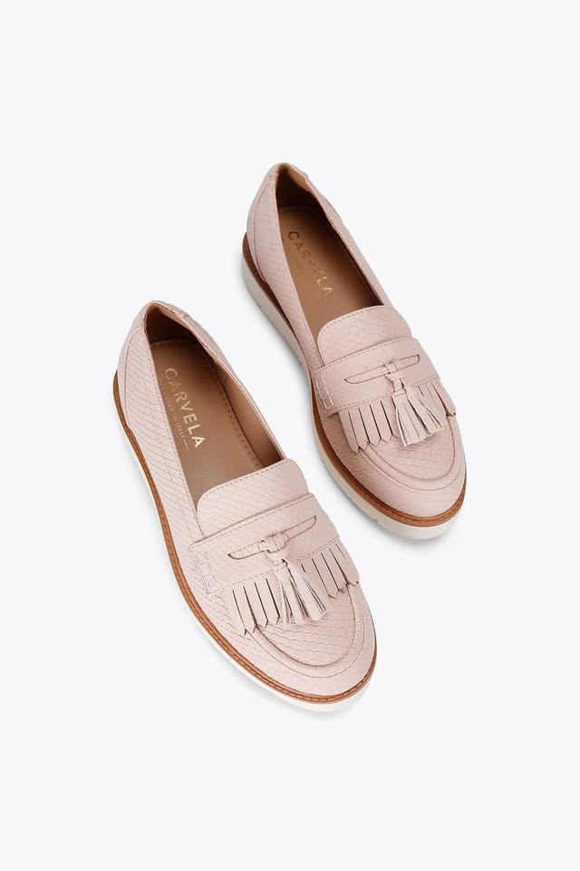 Carvela Carvela Women's 'Sky Tassel' Fabric Flats in Pink - 2