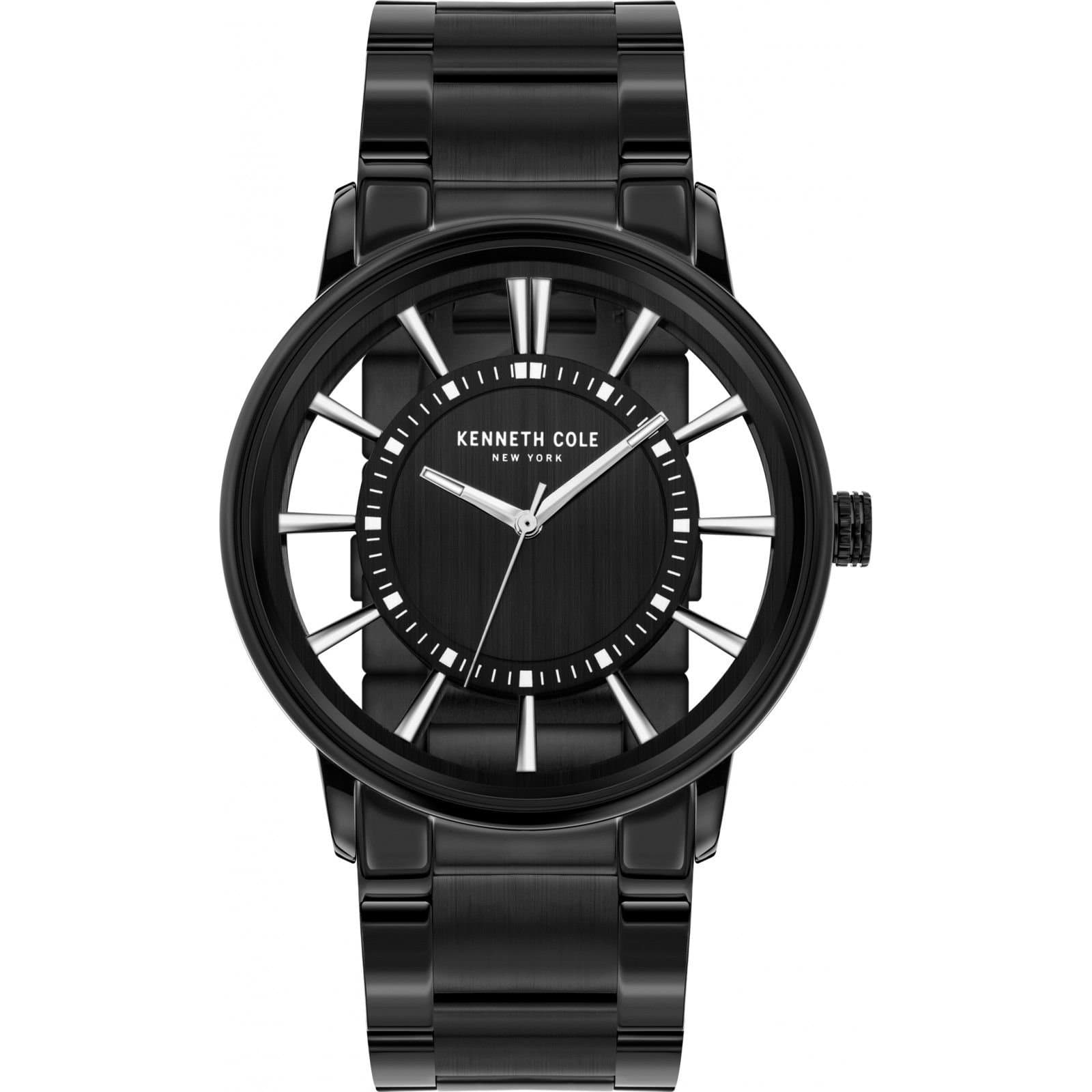 Kenneth Cole Kenneth Cole Men's 10010706 Classic 44mm Quartz Watch in Black