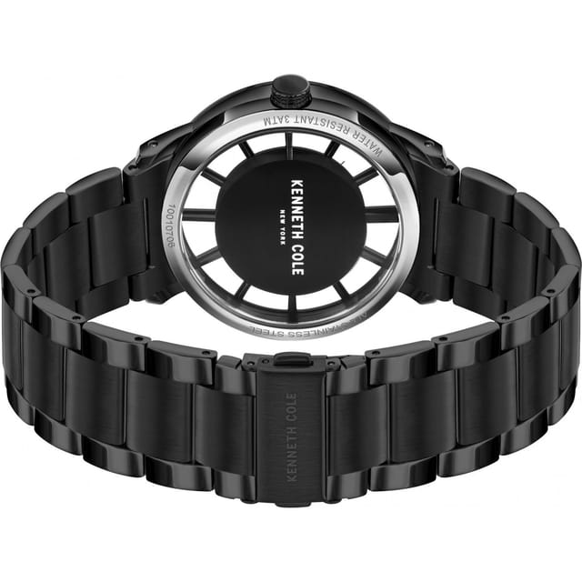 Kenneth Cole Kenneth Cole Men's 10010706 Classic 44mm Quartz Watch in Black - 2