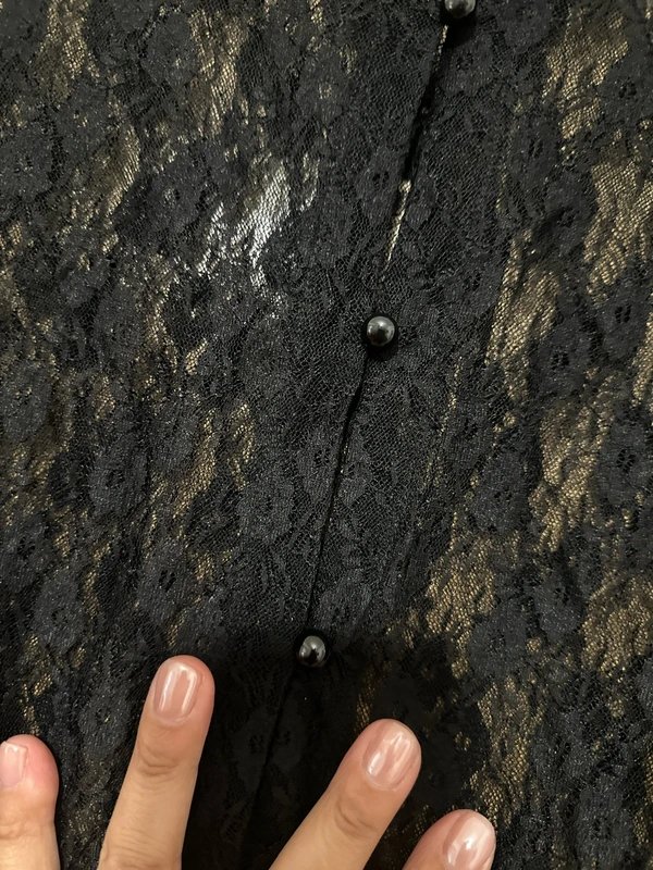 ASOS Design ASOS Design- Cropped Black Lace Cardigan- Size 16 - 1