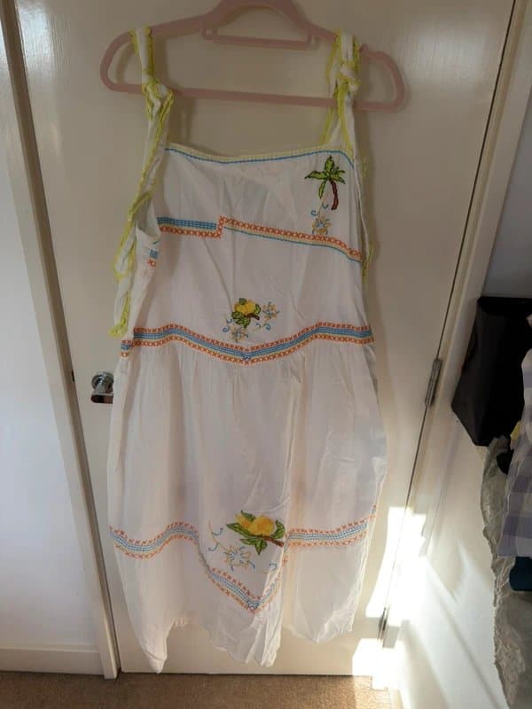 Never Fully Dressed Never fully dressed white embroidered dress size 22