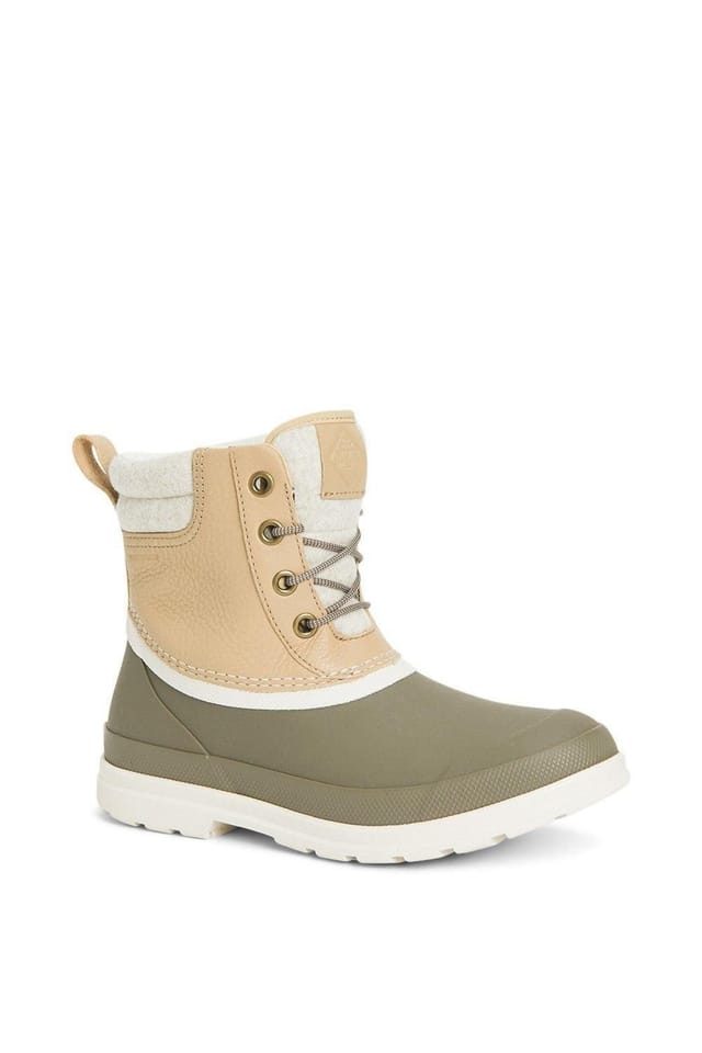 Muck Boots Muck Boots Women's 'Originals Duck Lace' Wellingtons in Light Brown - 2