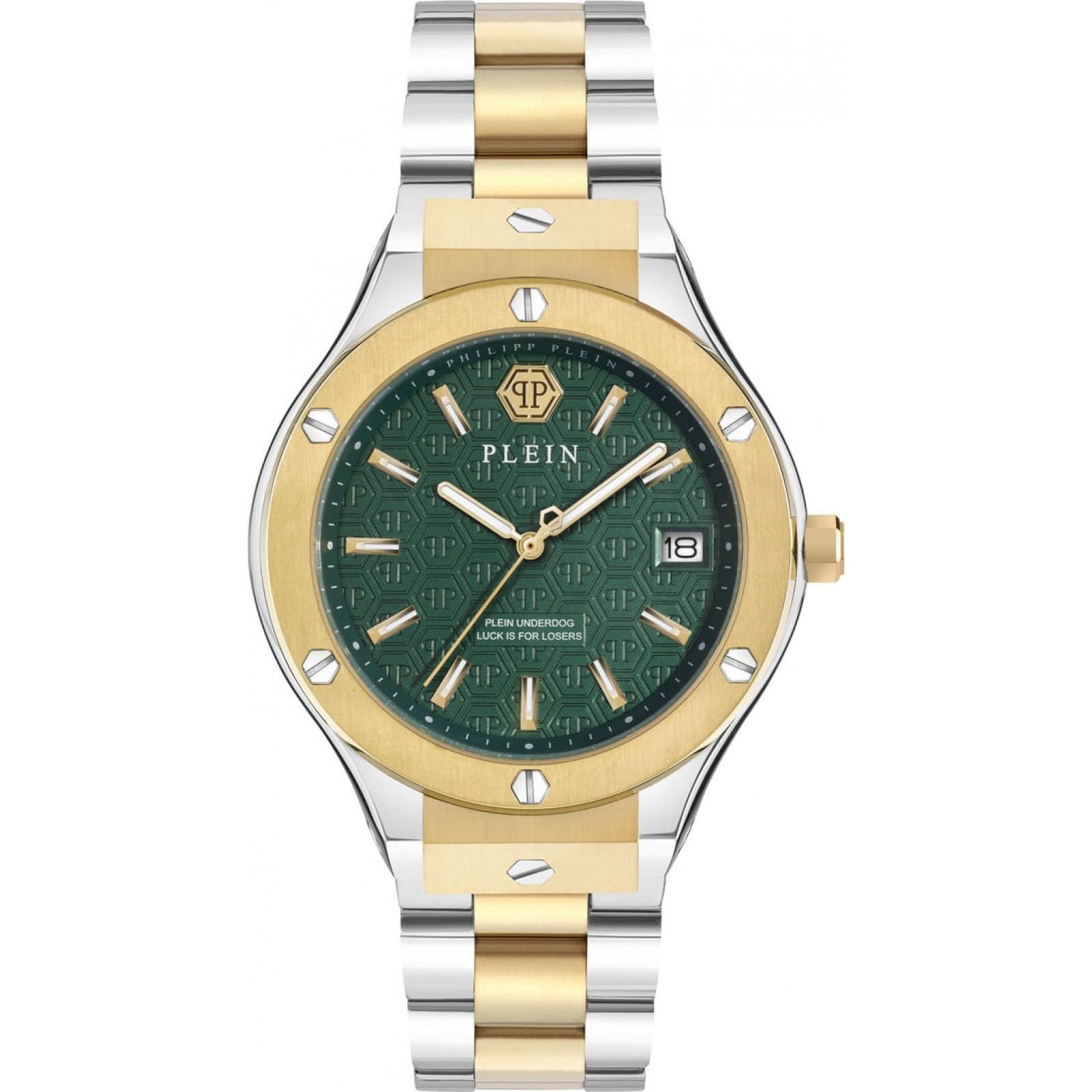 Philipp Plein Philipp Plein Men's PWUFA0525 44mm Quartz Watch in Gold