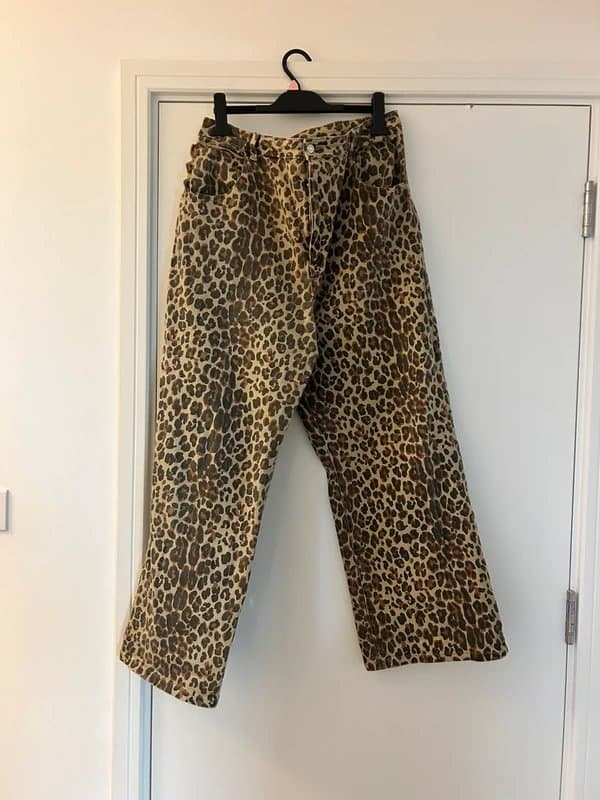 Never Fully Dressed Never fully dressed leopard print jeans size 18