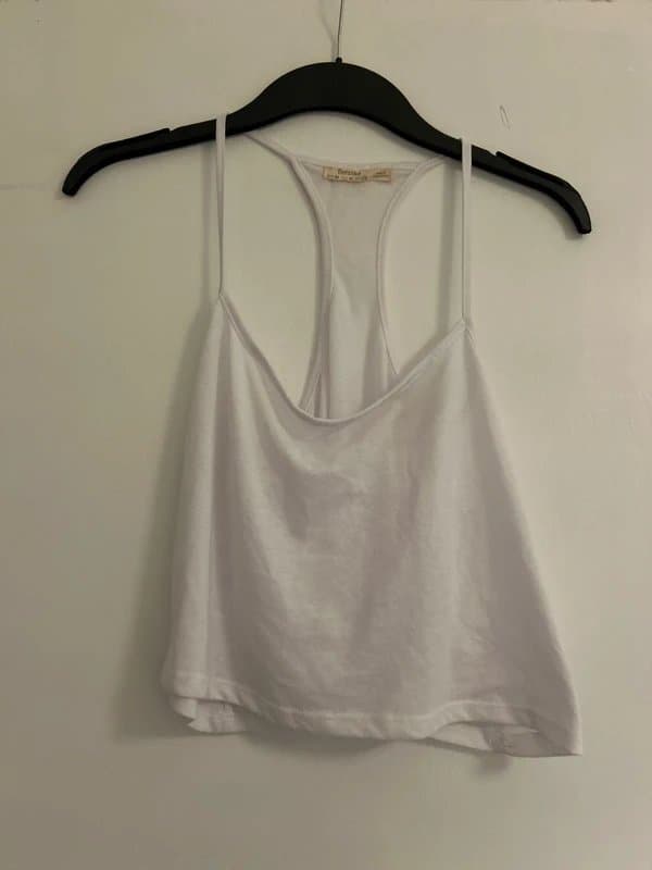 Bershka White cami top