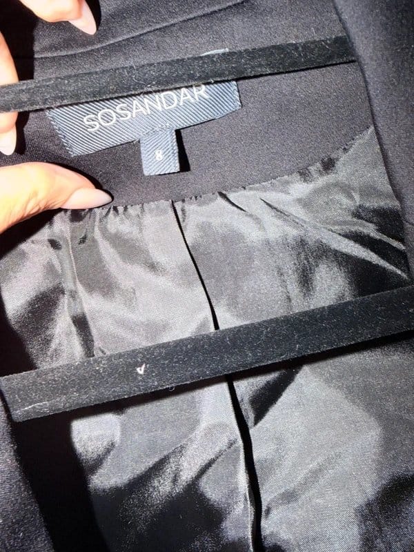 Sosandar Sosandar black blazer - 1