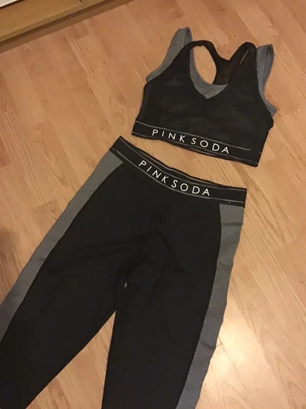 Pink Soda Sport pink soda gym set size 8 top 10 bottoms