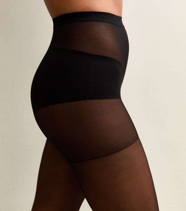 New Look 3 Pack Black Sheer Matt 15 Denier Tights New Look - 2