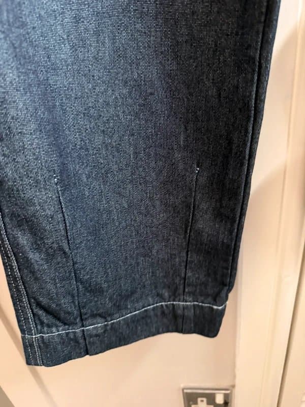 ASOS Design Stunning over stitched jeans long leg