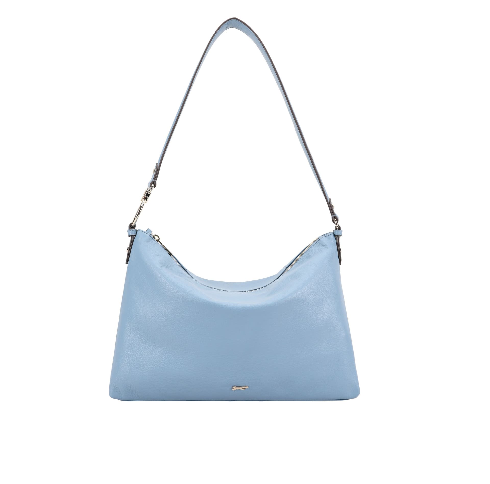 Paul Costelloe Paul Costelloe Women's Zainab Leather Shoulder Bag in Light Blue