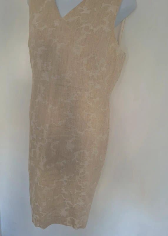 Hobbs Hobbs London tailored jacquard motif suit dress set UK size 12