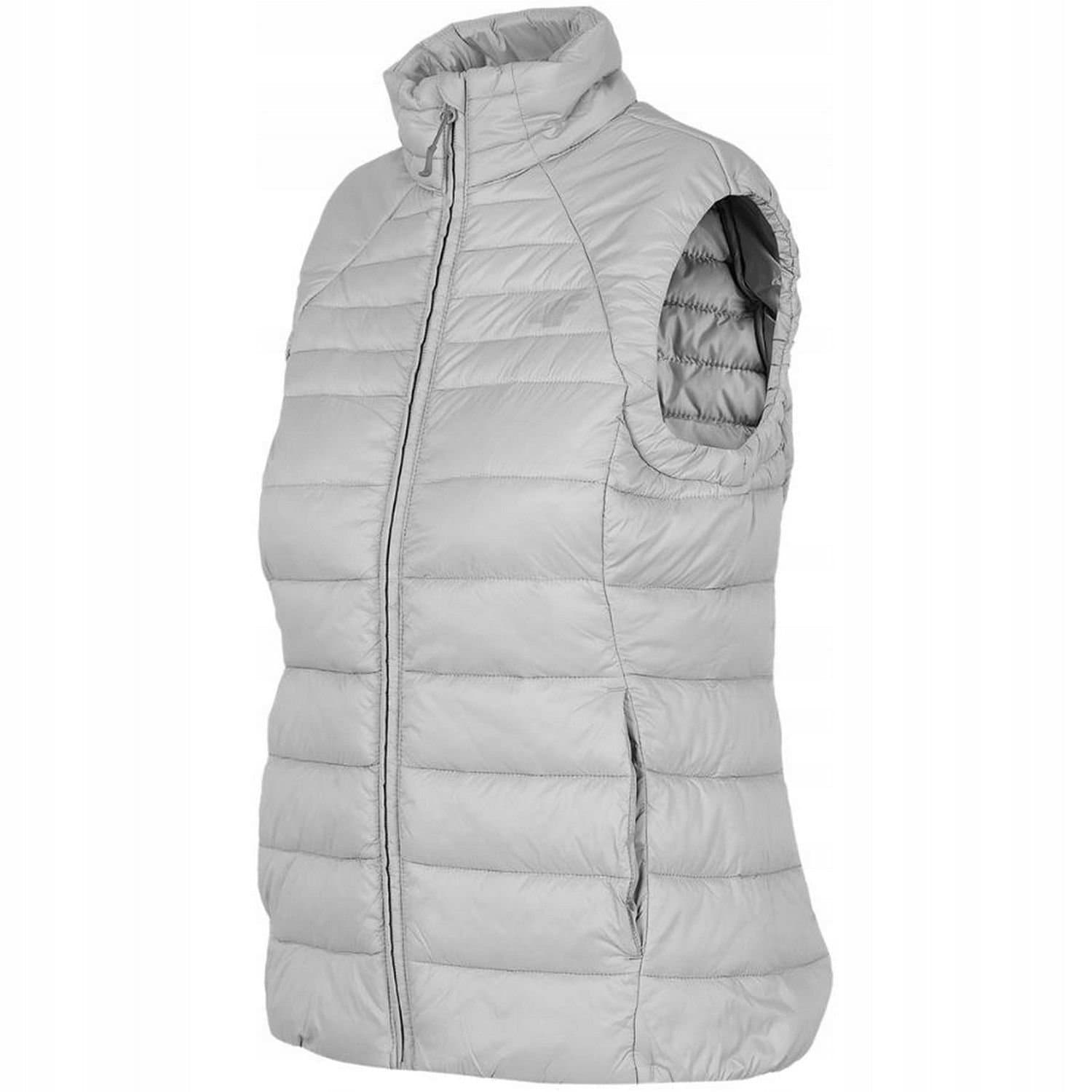 4F 4F Women's H4Z22 Quilted Gilet in Grey