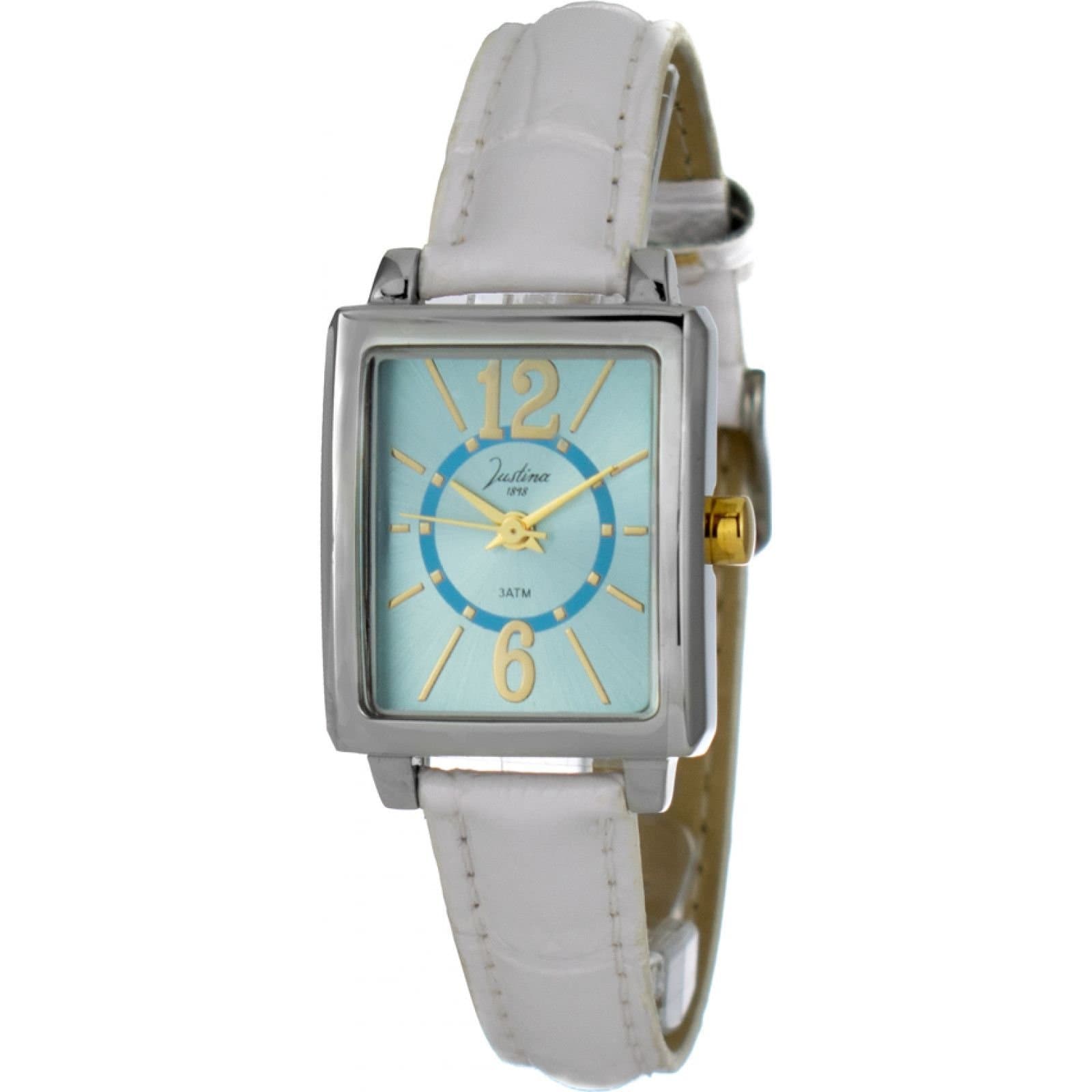 Justina Justina Women's 21992A 22mm Quartz Watch in White