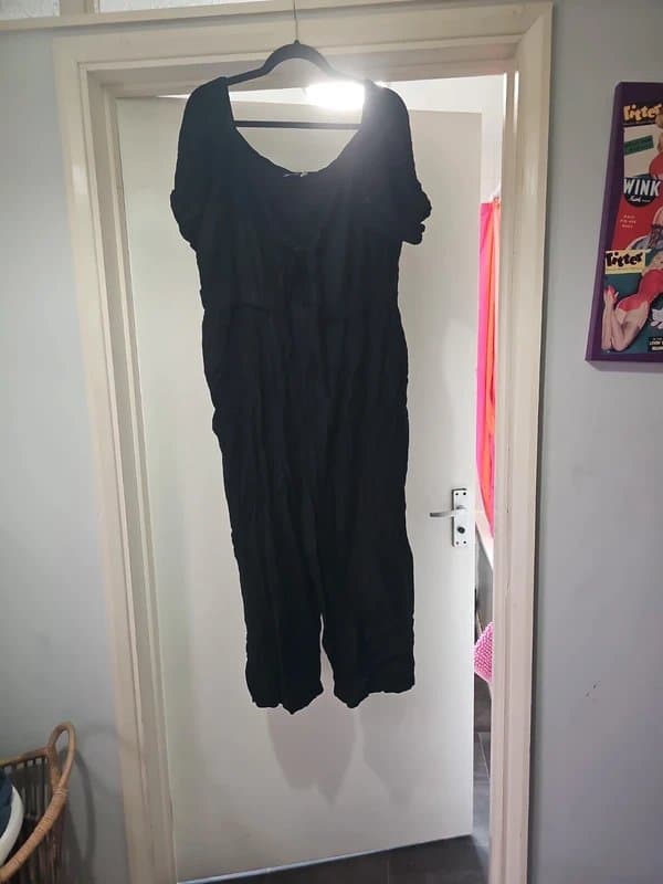 ASOS Asos size 22 cut out bow tie jumpsuit playsuit all in one romper jumpsuit playsuit