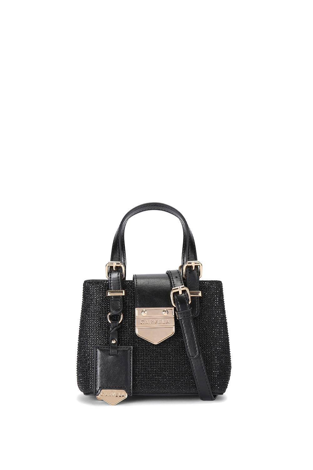 Carvela Carvela Women's 'Maria Disco Micro' Bag in Black - 1