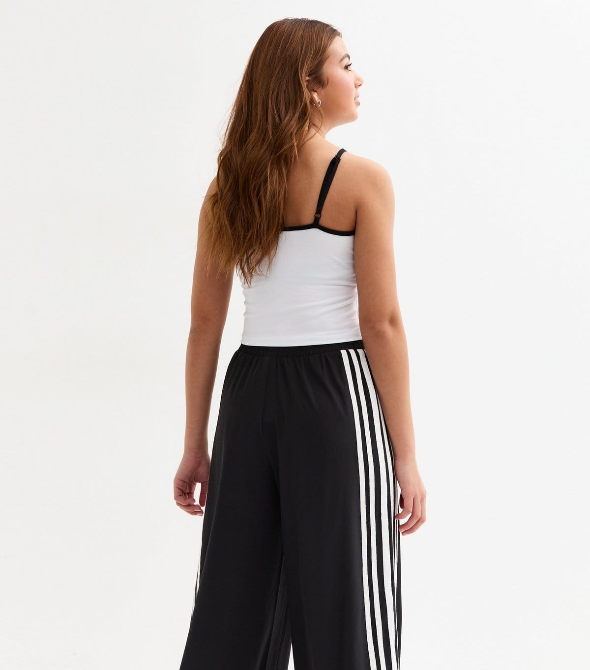 New Look Girls' White Contrast Trim Cami Top New Look - 4