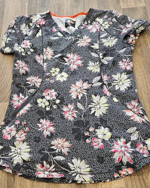 Dickies Dickies womens floral sports top size small