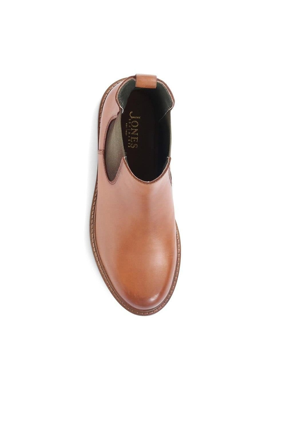 Jones Bootmaker Jones Bootmaker Women's Maddalena Leather Chelsea Boots in Tan - 4