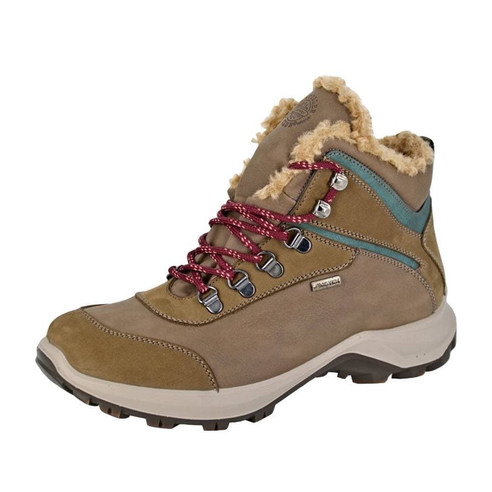IMAC IMAC Women's Leather Waterproof Walking Boots in Brown