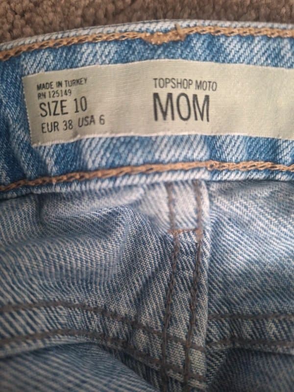 Topshop Moto Denim shorts