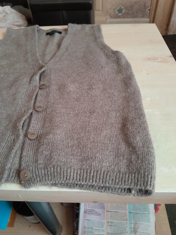 New Look Ladies New Look Woolen Waistcoat Size Small - 1