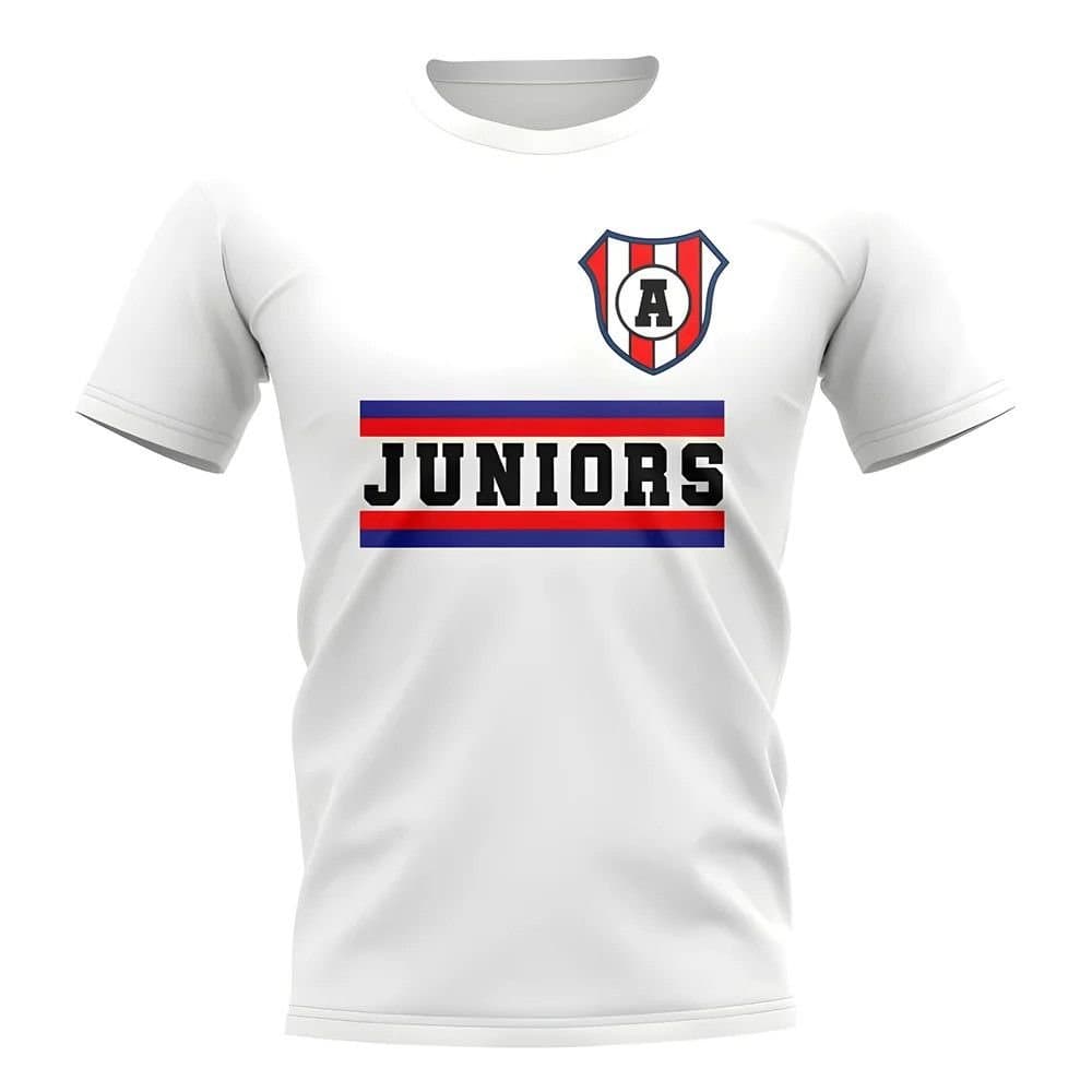 Argentinos Juniors Argentinos Juniors Men's Mens Core Football Club T-Shirt in White