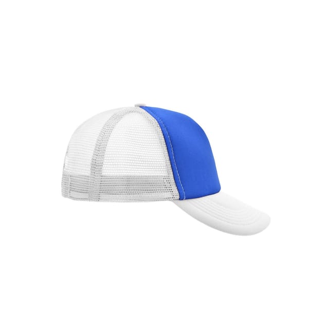 Myrtle Beach Myrtle Beach Men's 5 Panel Polyester Mesh Baseball Cap in Mid Blue - 3