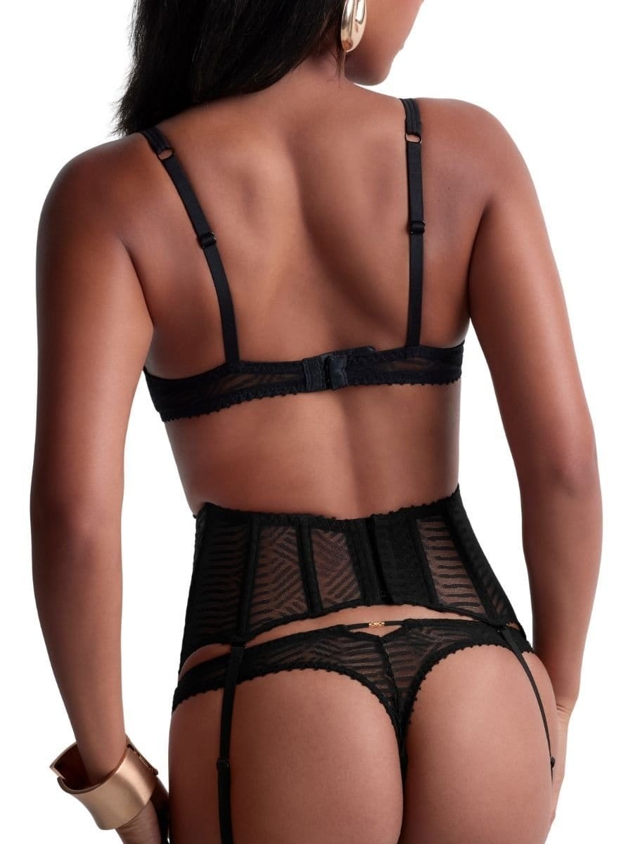Aubade Aubade Women's Vibes Half Cup Bra in Black - 4