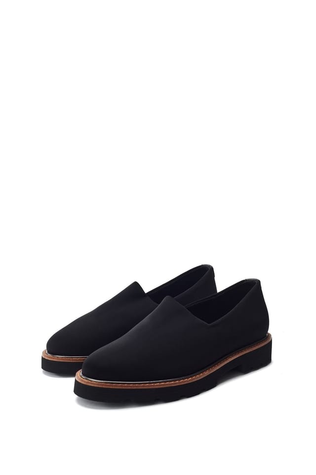 Moda In Pelle Moda In Pelle Women's 'Ekina' Textile Loafers in Black - 2