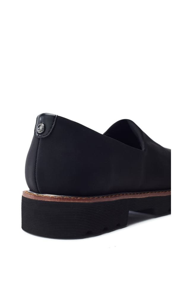 Moda In Pelle Moda In Pelle Women's 'Ekina' Textile Loafers in Black - 3