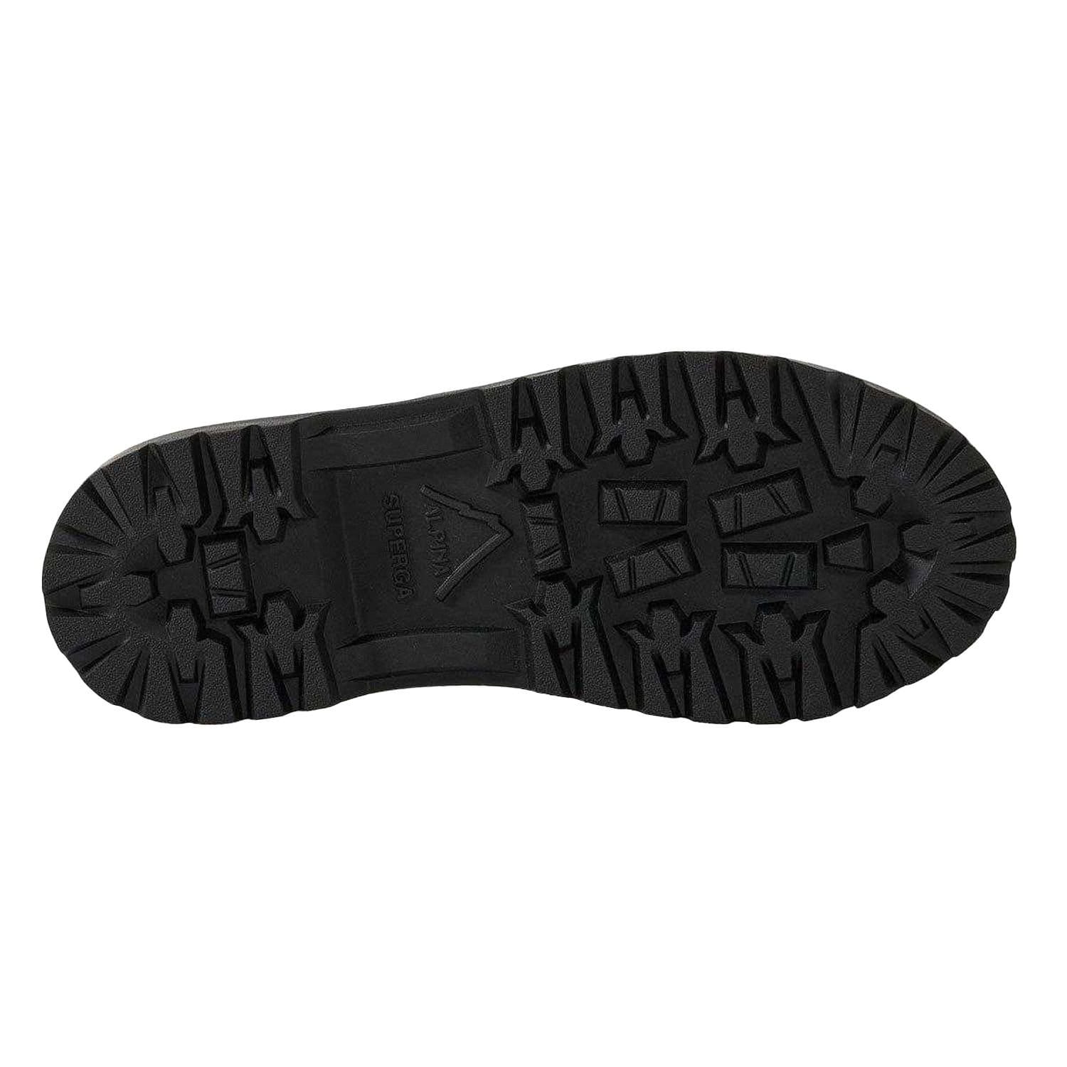 Superga Superga Women's 2541 Box Leather Mary Janes in Black - 4