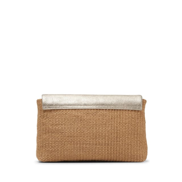 Clarks Clarks Women's Summery Small Champagne Leather Shoulder Bag, Cross Body Bag in Silver - 2