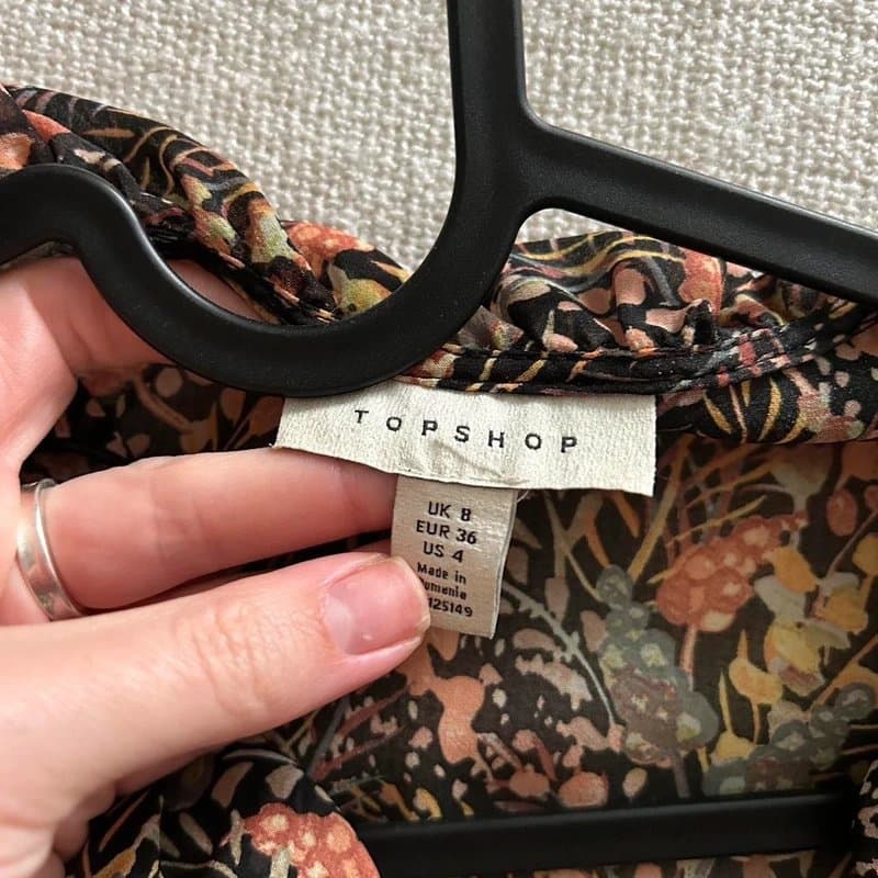 Topshop Topshop mini dress