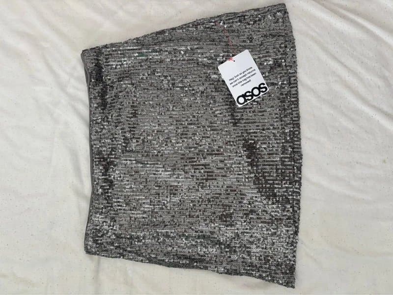 ASOS ASOS sequin mini skirt